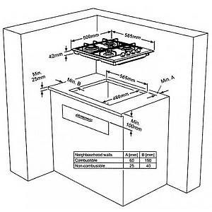 MULTIHOME ΕΣΤΙΑ ΜΙΚΤΗ MULTIHOME LX-412BF INOX