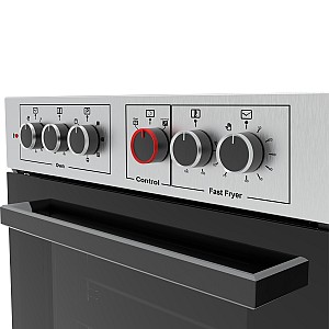 ΕΝΤΟΙΧΙΖΟΜΕΝΟΣ ΦΟΥΡΝΟΣ + FASTFRYER ΗΛΕΚΤΡΙΚΟΣ MULTIHOME MH-6095 INOX