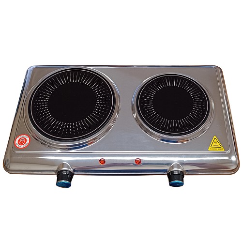 ΗΛΕΚΤΡΙΚΗ ΕΣΤΙΑ ΚΕΡΑΜΙΚΗ KUMTEL HCD-1002 INOX 2100W