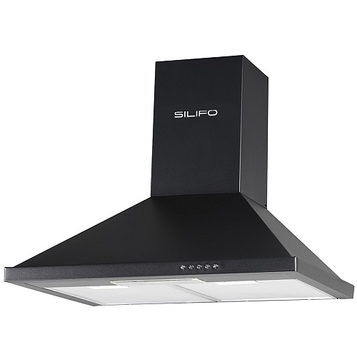 ΑΠΟΡΡΟΦΗΤΗΡΑΣ ΚΑΜΙΝΑΔΑ SILIFO SF6622 BLACK 60CM (4 ΕΤΗ ΕΓΓΥΗΣΗ ΕΛΛΗΝΙΚΗΣ ΑΝΤΙΠΡΟΣΩΠΕΙΑΣ)