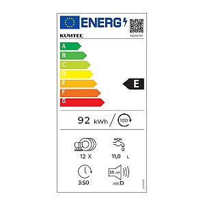 ΠΛΥΝΤΗΡΙΟ ΠΙΑΤΩΝ KUMTEL HDW-01 WHITE
