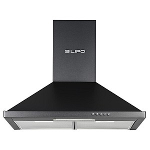 ΑΠΟΡΡΟΦΗΤΗΡΑΣ ΚΑΜΙΝΑΔΑ SILIFO SF6622 BLACK 60CM (4 ΕΤΗ ΕΓΓΥΗΣΗ ΕΛΛΗΝΙΚΗΣ ΑΝΤΙΠΡΟΣΩΠΕΙΑΣ)