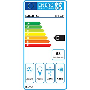 ΑΠΟΡΡΟΦΗΤΗΡΑΣ ΕΛΕΥΘΕΡΟΣ SILIFO SF6680 WHITE 2 ΜΟΤΕΡ 60CM (4 ΕΤΗ ΕΓΓΥΗΣΗ ΕΛΛΗΝΙΚΗΣ ΑΝΤΙΠΡΟΣΩΠΕΙΑΣ)
