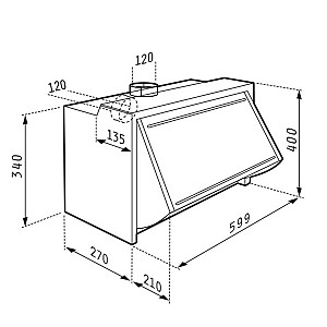 ΑΠΟΡΡΟΦΗΤΗΡΑΣ ΠΤΥΣΣΟΜΕΝΟΣ PYRAMIS 065031402 ΚΑΦΕ ΜΕ ΜΕΤΑΛΛΙΚΑ ΦΙΛΤΡΑ