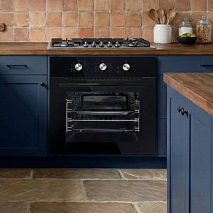 ΕΝΤΟΙΧΙΖΟΜΕΝΟΣ ΦΟΥΡΝΟΣ ΑΕΡΙΟ SILIFO SF6090 BLACK GLASS