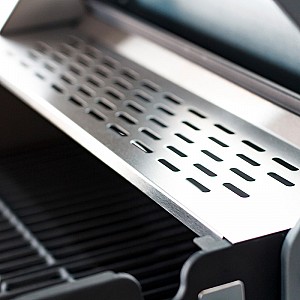 BORMANN Elite BBQ5030 Ψησταριά Υγραερίου Inox με Μαντεμένια Σχάρα 3 Εστιών