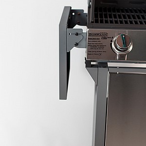 BORMANN Elite BBQ5030 Ψησταριά Υγραερίου Inox με Μαντεμένια Σχάρα 3 Εστιών