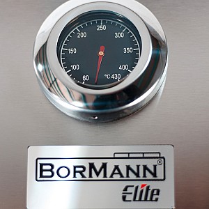 BORMANN Elite BBQ5030 Ψησταριά Υγραερίου Inox με Μαντεμένια Σχάρα 3 Εστιών