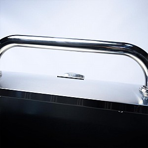 BORMANN Elite BBQ5040 Ψησταριά Υγραερίου Inox με Μαντεμένια Σχάρα 3+1 Εστίες