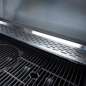 BORMANN Elite BBQ5040 Ψησταριά Υγραερίου Inox με Μαντεμένια Σχάρα 3+1 Εστίες