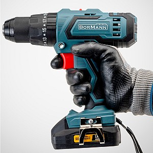 BORMANN BCD2650 Δραπανοκατσάβιδο Κρουστικό 18V,Li-Ion,50Nm,2 Tαχύτητες,Σώμα BCD2650