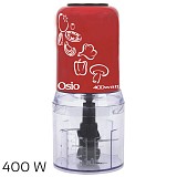 OSIO HOME OSIO OMC-2312R MULTI CHOPPER 400W 2 ΛΕΠΙΔΕΣ ΚΟΚΚΙΝΟ