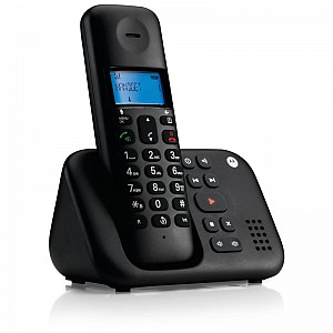 MOTOROLA T311 (GR) DECT ΜΑΥΡΟ ΑΣΥΡΜΑΤΟ ΤΗΛΕΦΩΝΟ ΜΕ ΤΗΛΕΦΩΝHΤΗ