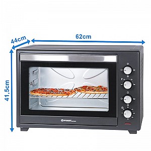 FIRST AUSTRIA FA-5047 ΦΟΥΡΝΑΚΙ ΜΕ ΑΕΡΑ,  GRILL, ΣΟΥΒΛΑ ΚΑΙ ΦΩΣ - 60L 2000W