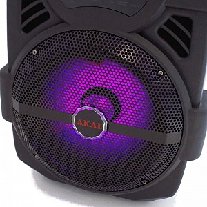 AKAI ABTS-808L ΦΟΡΗΤΟ ΗΧΕΙΟ BLUETOOTH ΜΕ LED ΚΑΙ ΜΙΚΡΟΦΩΝΟ 10W