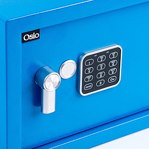 Osio OSB-2535BU Χρηματοκιβώτιο με ηλεκτρονική κλειδαριά 35 x 25 x 25 cm