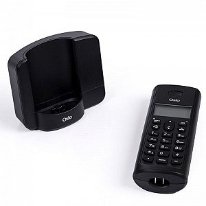 Osio OSD-8910B Μαύρο (Ελληνικό Μενού) Ασύρματο τηλέφωνο με ανοιχτή ακρόαση και 50 μνήμες τηλεφωνικού καταλόγου