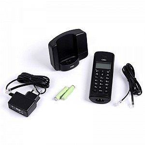 Osio OSD-8910B Μαύρο (Ελληνικό Μενού) Ασύρματο τηλέφωνο με ανοιχτή ακρόαση και 50 μνήμες τηλεφωνικού καταλόγου