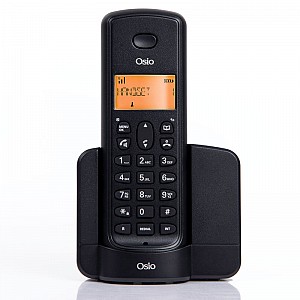 Osio OSD-8910B Μαύρο (Ελληνικό Μενού) Ασύρματο τηλέφωνο με ανοιχτή ακρόαση και 50 μνήμες τηλεφωνικού καταλόγου