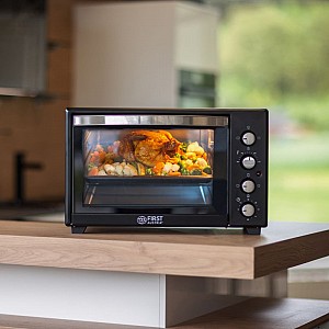 FIRST AUSTRIA FA-5047 ΦΟΥΡΝΑΚΙ ΜΕ ΑΕΡΑ,  GRILL, ΣΟΥΒΛΑ ΚΑΙ ΦΩΣ - 60L 2000W