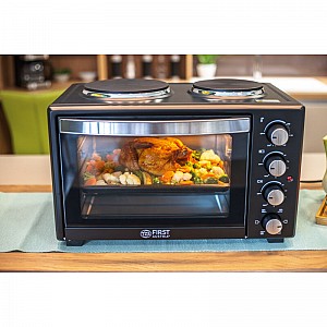 FIRST AUSTRIA FA-5045-5 ΦΟΥΡΝΑΚΙ ΜΕ ΑΕΡΑ ΦΩΣ ΚΑΙ 2 ΜΑΤΙΑ 60L 3400W