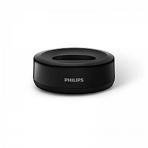 Philips D1612B/GRS Μαύρο (Ελληνικό Μενού) Διπλό ασύρματο τηλέφωνο ανοιχτή ακρόαση, φωτιζόμενη οθόνη και 50 μνήμες