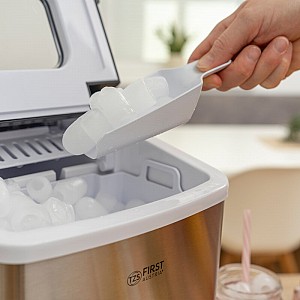 First Austria FA-5104-2 Inox παγομηχανή με χερούλι για παγάκια με τρύπα 12 kg / ημέρα ? 1.8 L
