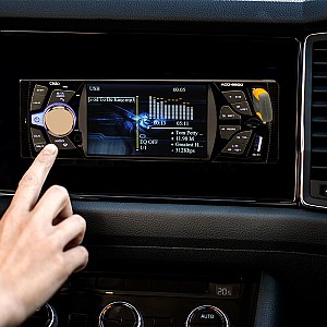 OSIO ACO-6600 ΡΑΔΙΟ USB ΑΥΤΟΚΙΝΗΤΟΥ ΜΕ ΜΕΓΑΛΗ ΟΘΟΝΗ, BLUETOOTH, 2 USB, MICRO SD, ΚΑΙ AUX-IN