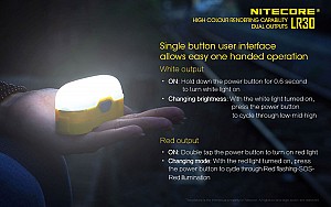 ΦΑΚΟΣ LED NITECORE L series LR30 Yellow