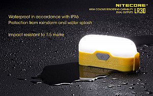 ΦΑΚΟΣ LED NITECORE L series LR30 Yellow