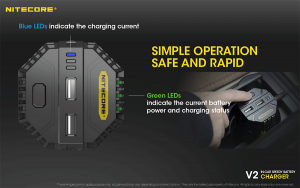 ΦΟΡΤΙΣΤΗΣ NITECORE V2, DC 12V 42W