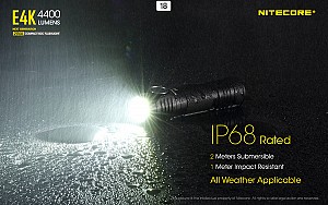 ΦΑΚΟΣ LED NITECORE E4K, +NL2150HPR