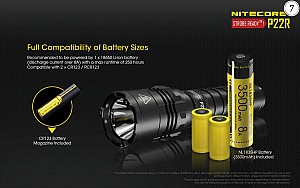 ΦΑΚΟΣ LED NITECORE P22R, +NL1835HP