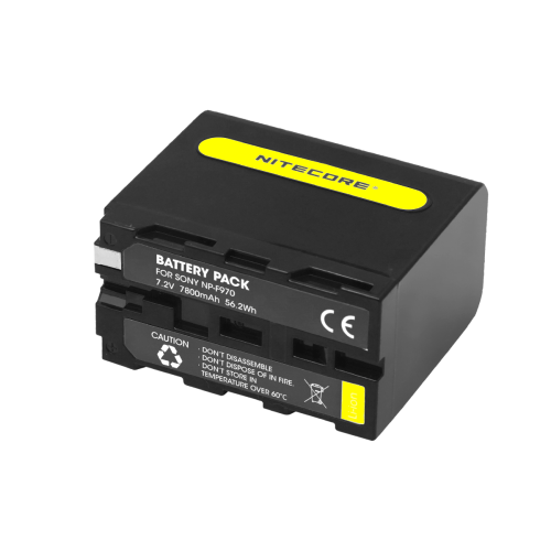 ΜΠΑΤΑΡΙΑ NITECORE NP-F970, 7.2V, 7800mAh, 56,2Wh