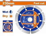 WADFOW ΔΙΑΜΑΝΤΟΔΙΣΚΟΣ ΞΗΡΑΣ & ΥΓΡΑΣ ΚΟΠΗΣ 230mm (WDC1K05)