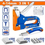 WADFOW ΣΕΤ ΚΑΡΦΩΤΙΚΟΥ ΧΕΙΡΟΣ 4-14mm 3 σε 1 2ΤΕΜ (WGU4B06)