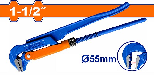 WADFOW ΤΣΙΜΠΙΔΑ ΥΔΡΑΥΛΙΚΩΝ 90ο 1-1/2 (WPW2115)