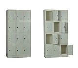 Woodwell LOCKER 12 Θέσεων Μέταλλο Βαφή  Άσπρο Ε-00016610 Ε6004