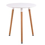 Woodwell ART Τραπέζι Άσπρο MDF Ε-00013688 Ε7089,1