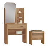 Woodwell CALIBER Set Τουαλέτα + Σκαμπό Απόχρωση Sonoma Oak Ε-00020697 Ε7388