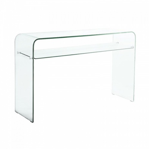 Woodwell GLASSER Κονσόλα - Ράφι Διάφανο Γυαλί 12/8mm Ε-00015895 ΕΜ734
