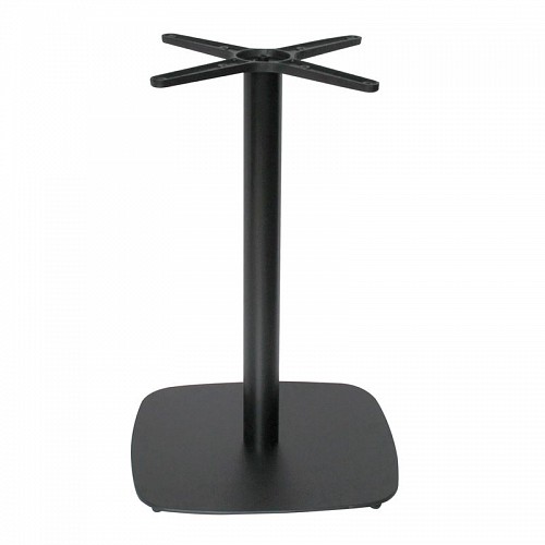 Woodwell PRATO-C Βάση Τραπεζιού 45x45cm H.72cm με ρεγουλατόρο Μέταλλο Βαφή Μαύρο / 13,00kg Ε-00019933 Ε069