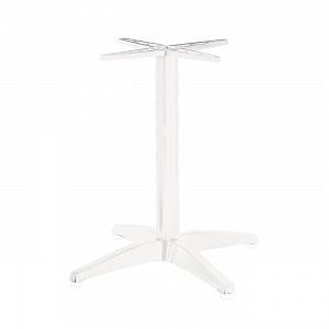 Woodwell FACTORY Βάση Τραπεζιού Αλουμίνιο Απόχρωση Άσπρο (2,35kg) Ε-00014081 Ε011,3