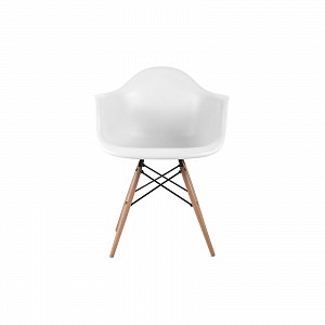 Woodwell ALEA Wood Πολυθρόνα Ξύλο, ΡΡ Άσπρο Ε-00019578 ΕΜ129,1W