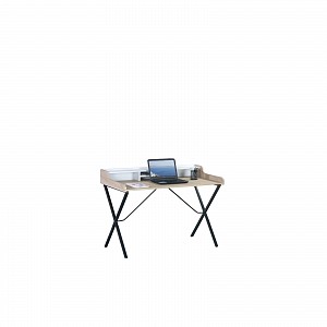 Woodwell ΓΡΑΦΕΙΟ Μέταλλο Βαφή Μαύρο, Απόχρωση Σημύδας Ε-00020863 ΕΟ423