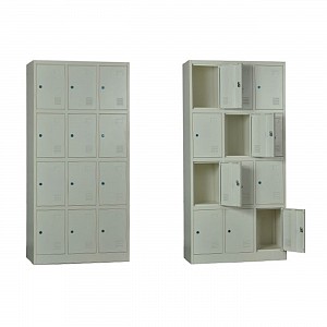 Woodwell LOCKER 12 Θέσεων Μέταλλο Βαφή  Άσπρο Ε-00016610 Ε6004
