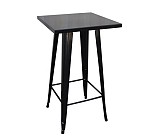 Woodwell RELIX Τραπέζι Bar-Pro, Μέταλλο Βαφή Antique Black Ε-00016075 Ε5203,10