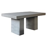Woodwell CONCRETE Τραπέζι Cement Grey Ε-00021743 Ε6201