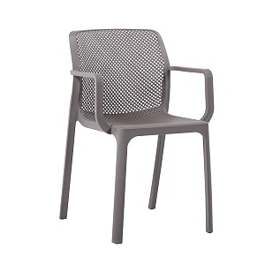 Woodwell DORIAN Πολυθρόνα Κήπου Βεράντας PP-UV Sand Beige Ε-00021578 Ε381,3