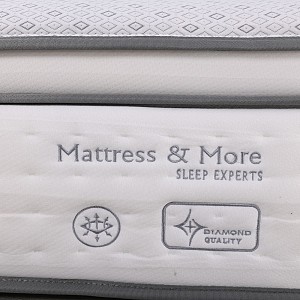 Woodwell ΣΤΡΩΜΑ Pocket Spring 5-Zone Gel Memory Foam + Latex, Μονής Όψης (2) Ε-00024653 Ε2059,2